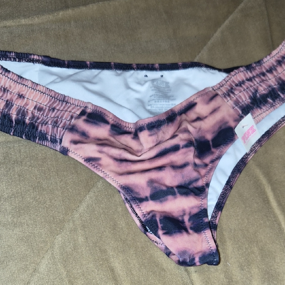 Victoria's Secret Pink Tie-Dye Bikini Bottom